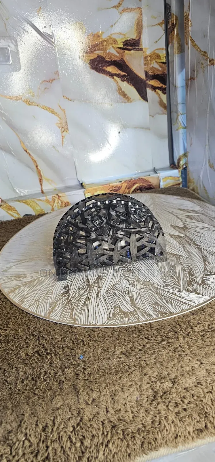 Moon Acrylic Serviette Holder