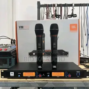 JBL VM500 Professional Dual-Channel UHF Wireless Microphone System –