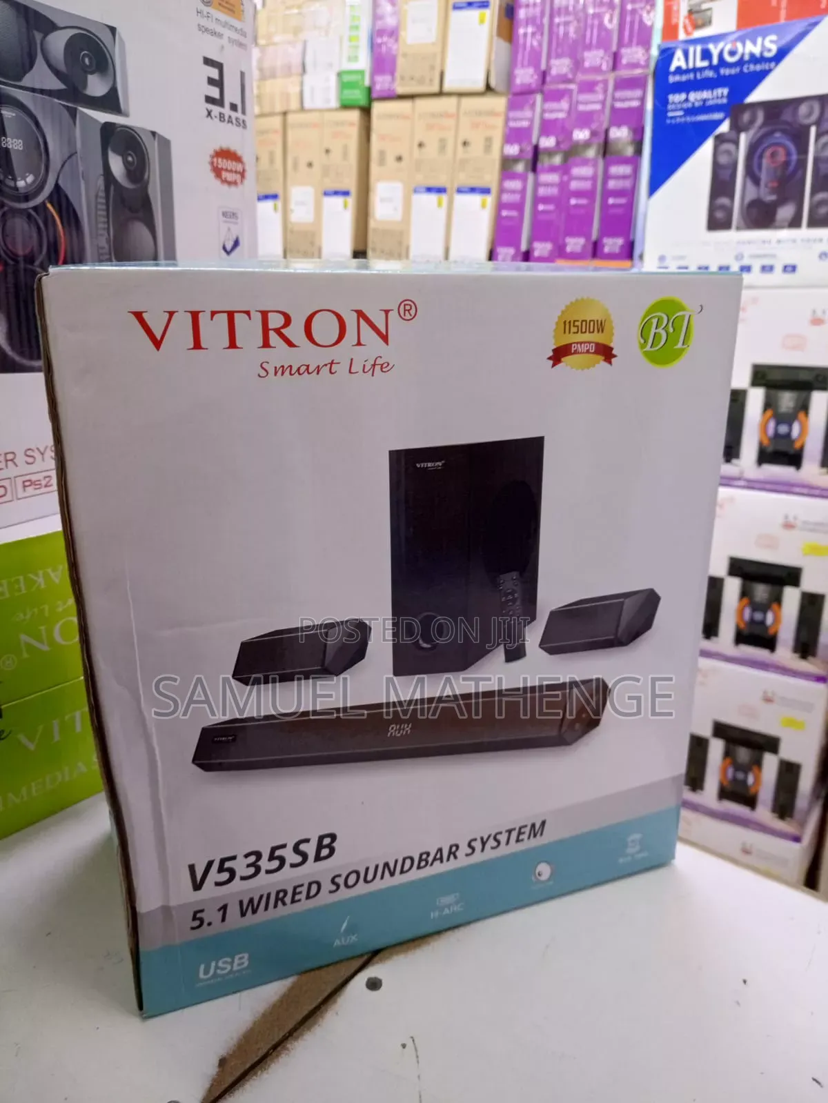 VITRON V333SB 5.1 Channel Soundbar Speaker System