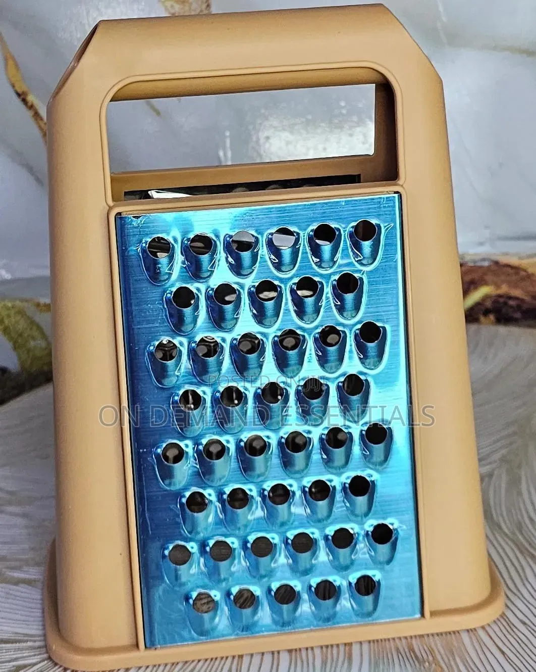 Silver Brown Grater 2 Sides