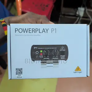 Behringer Powerplay P1 Personal in-Ear Monitor Amplifier – Dual XLR In