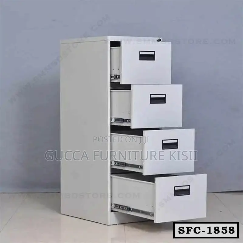 Storage Cabinet; 4-Drawer Gym Storage Cabinet