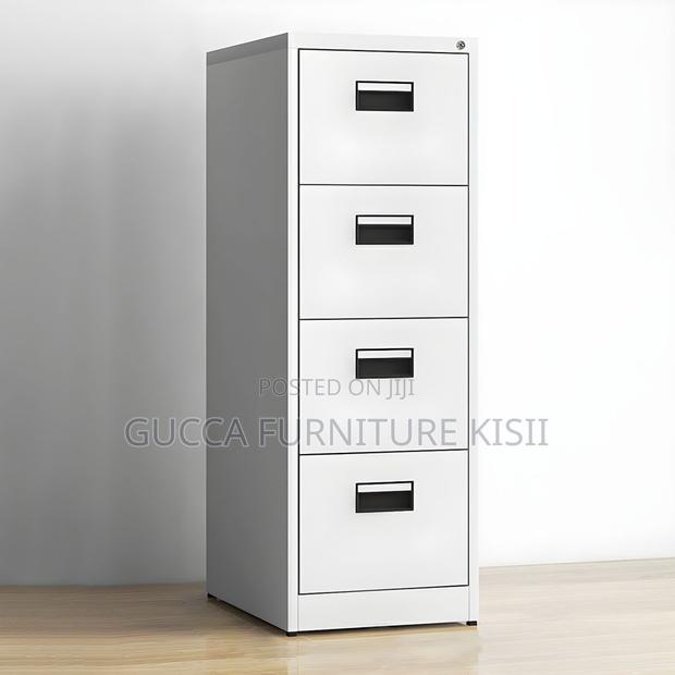 Storage Cabinet; 4-Drawer Gym Storage Cabinet - main view