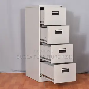 Storage Cabinet; 4-Drawer Gym Storage Cabinet