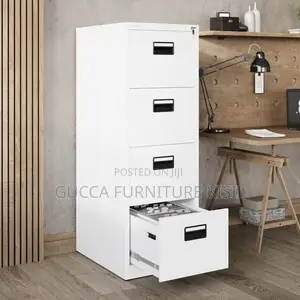 Storage Cabinet; 4-Drawer Gym Storage Cabinet