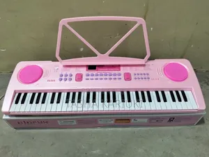 Rechargeable Electronic Piano 
61 Keys
 Colours;pink