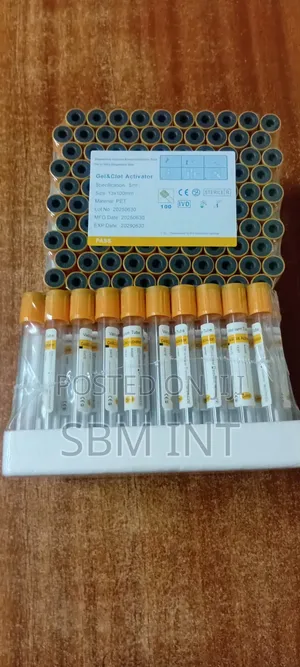 Gel and Clot Activator (Yellow Tube)