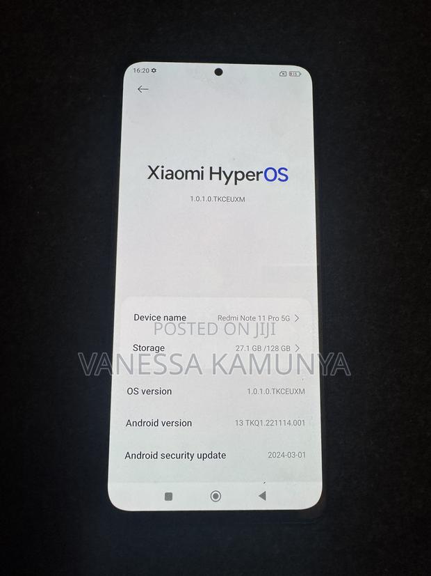 Xiaomi Redmi Note 11 Pro 5G 128 GB Black - thumbnail 7
