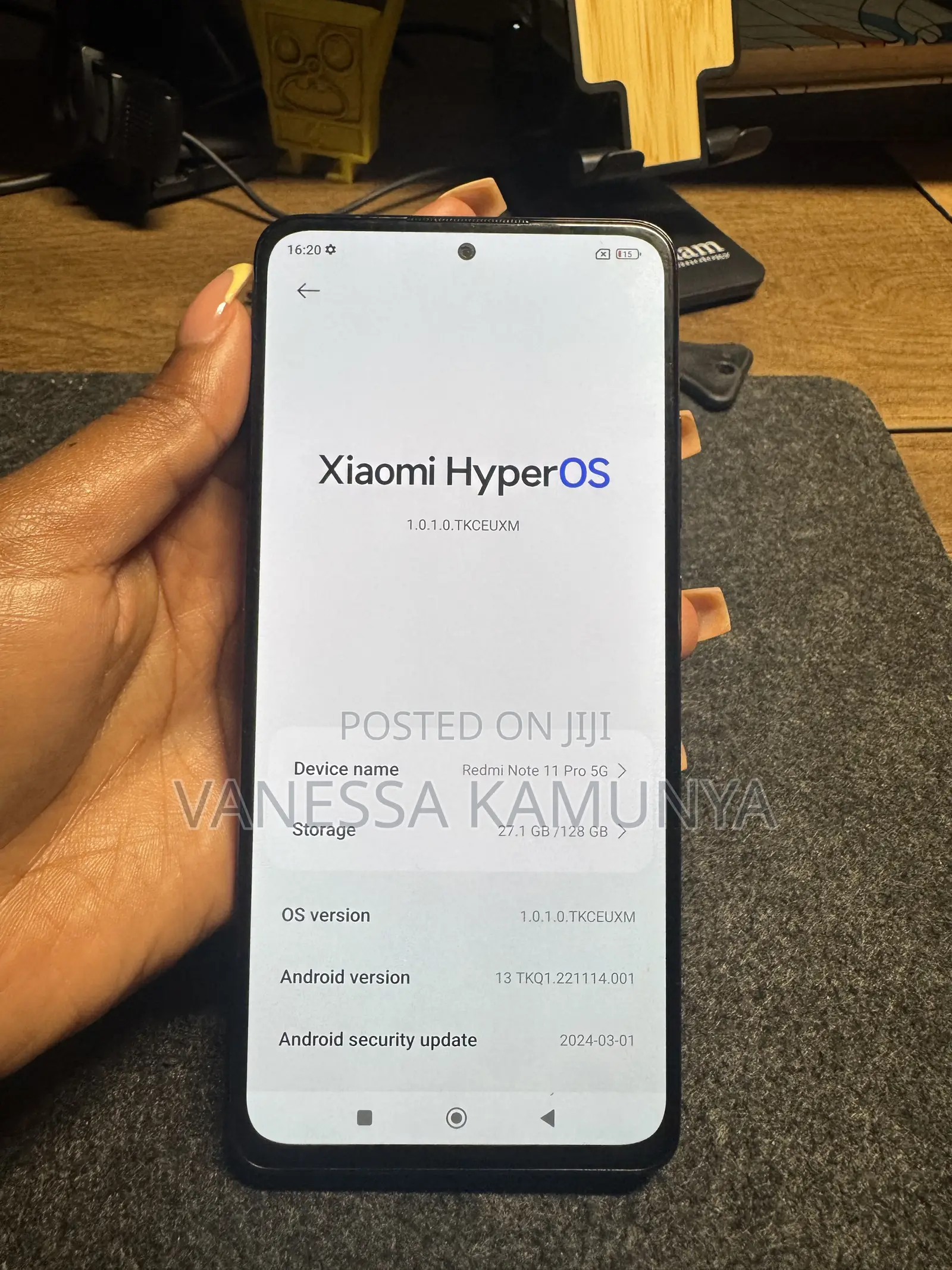 Xiaomi Redmi Note 11 Pro 5G 128 GB Black