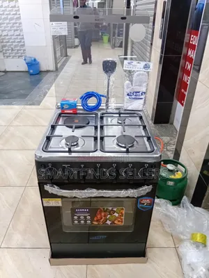 Ecomax 60×60 3+1 Gas Cooker – Stylish Kitchen Companion