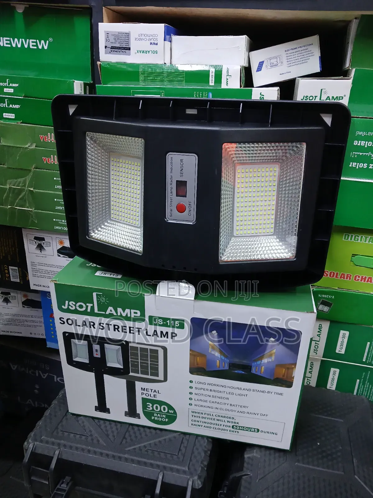 JSOT Lamp JS-115 300W Solar Street Lamp