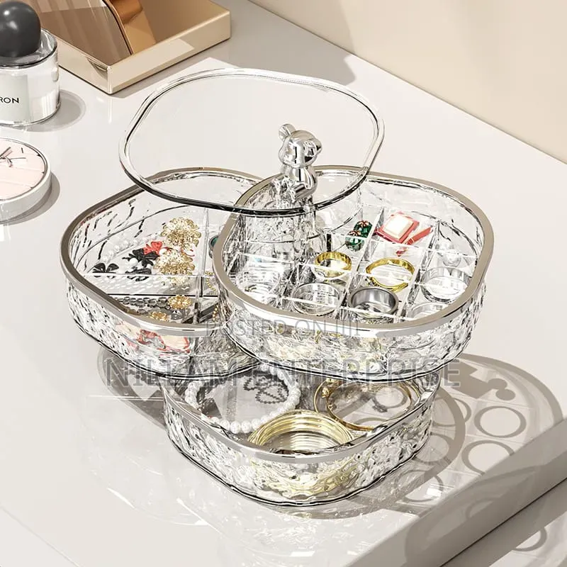 Water Wave Rotating Jewellery Organizer