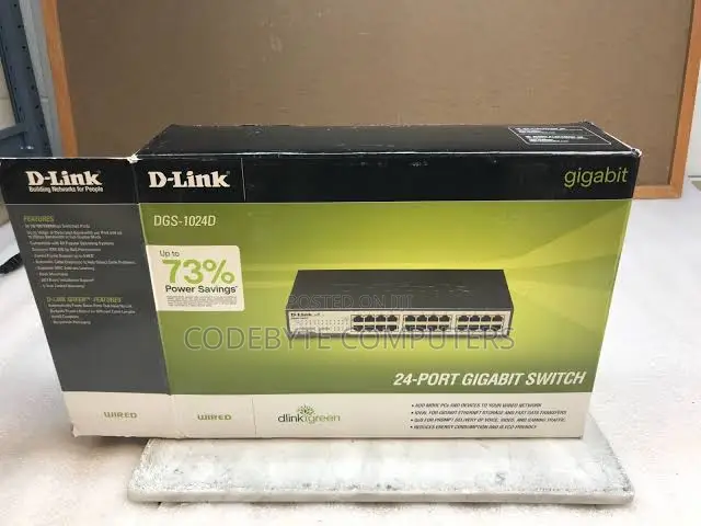D-Link DGS-1024D 24-Port Unmanaged Gigabit Switch