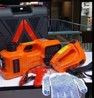 Car Electric Jack With Air Compressor – Roadside Emergency Tool Kit