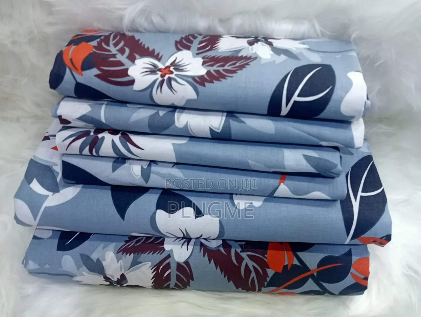 100% Cotton Double Printed Flat Bedsheets