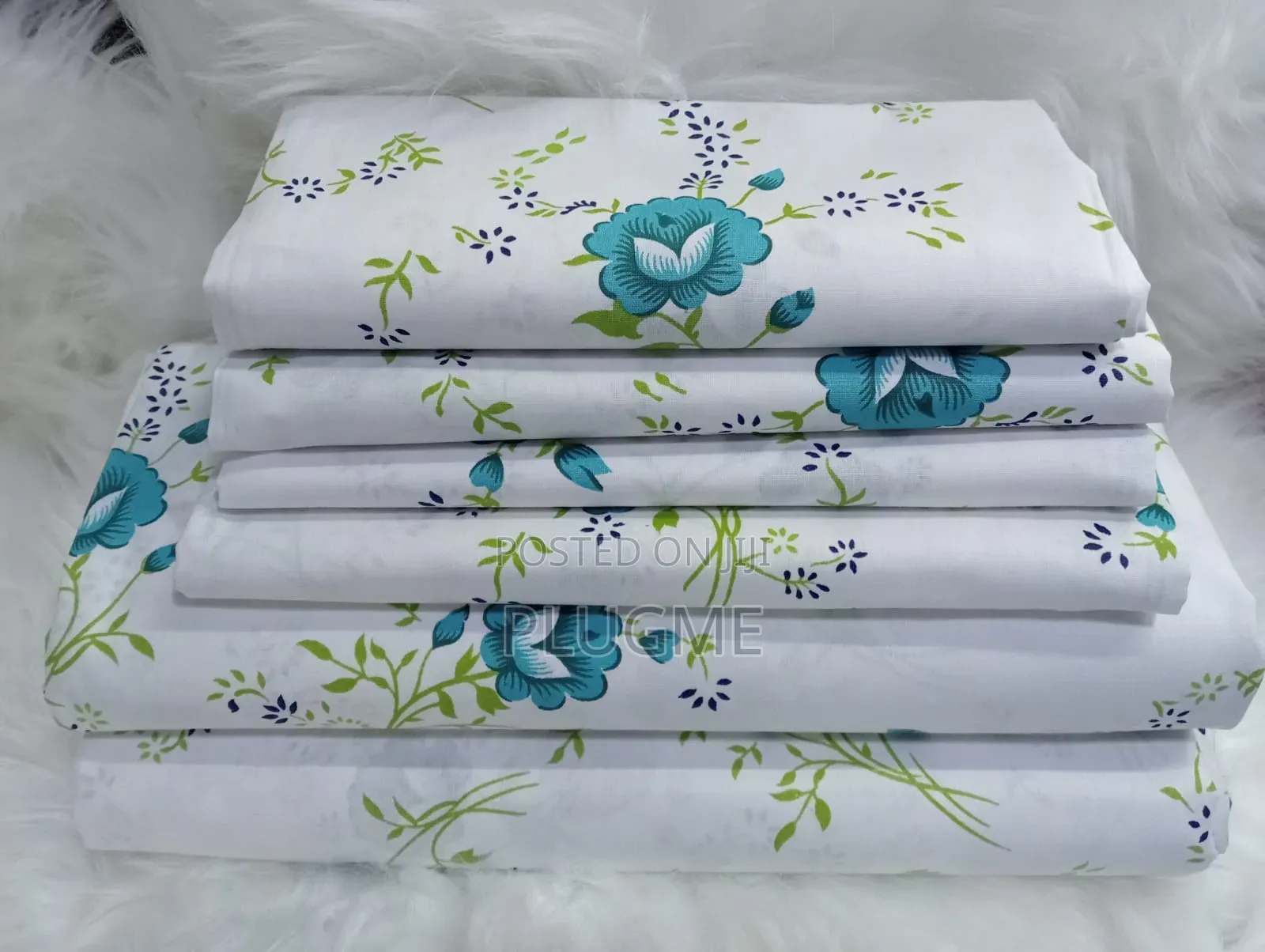 100% Cotton Double Printed Flat Bedsheets