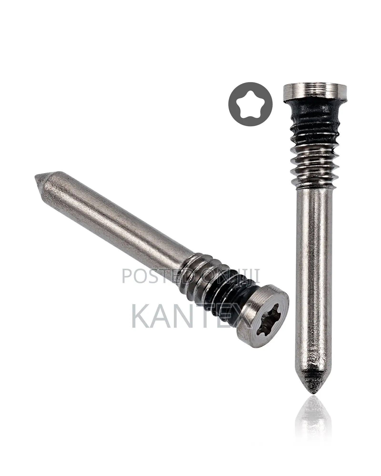 Generic iPhone X to iPhone 17PM Pantalobe Bottom Screws