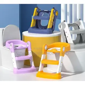 3-in-1 Toilet Potty Trainer Seat With a Ladder
