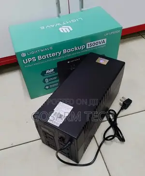 LightWave 1500VA UPS Line Interactive Uninterruptible Power Supply