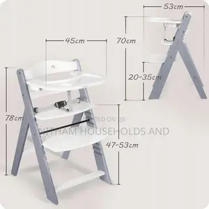 Alpha+ Wooden Adjustable Feeding Chair/ Highchair Grow-Along Chair
