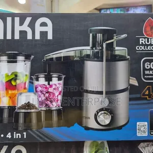 Mika 4in1 Juicer, Blender,Grinder and Chopper