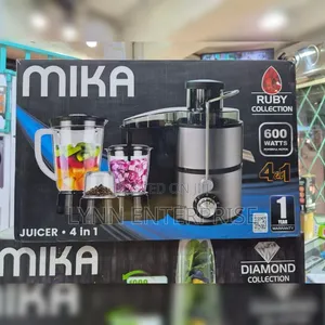 Mika 4in1 Juicer, Blender,Grinder and Chopper