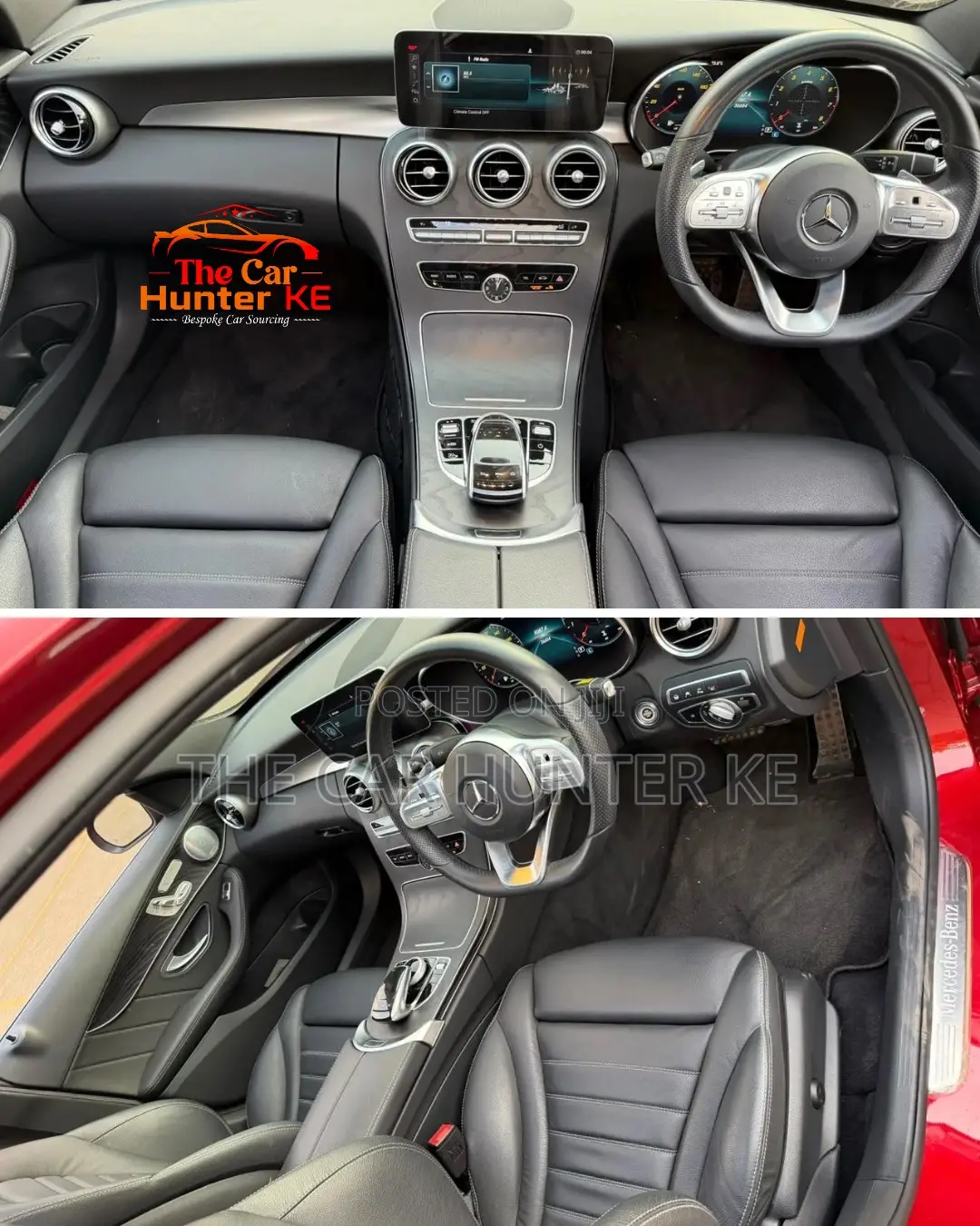Mercedes-Benz C200 2019 Red
