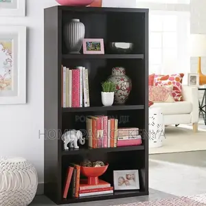 Shelving Unit; Modern Wooden Display and Storage Shelving Unit