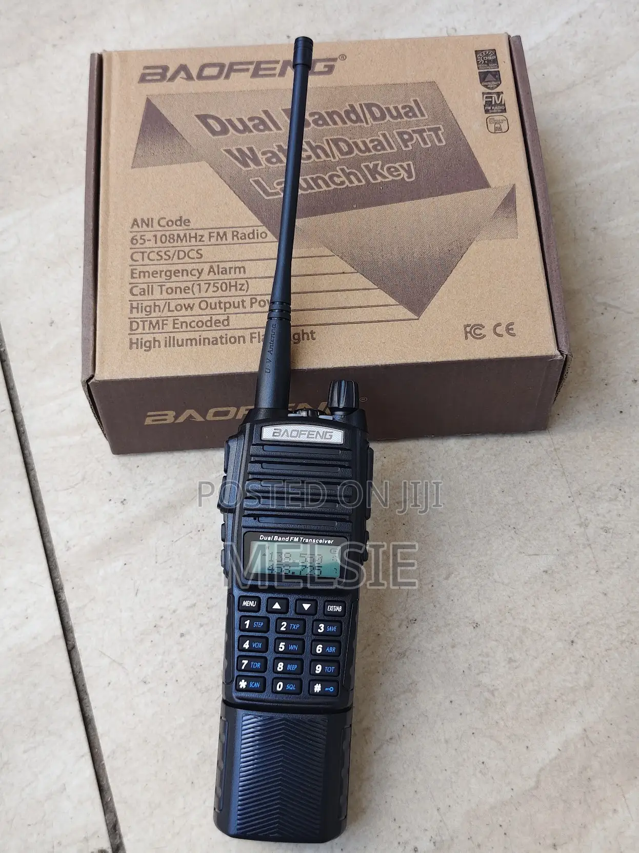 Baofeng UV-82 8W Walkie Talkie With Extended Battery