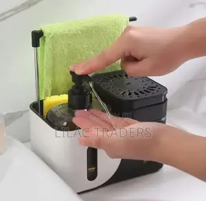 * Hand and Dish Soap Dispenser Set With Sponge*
Alp