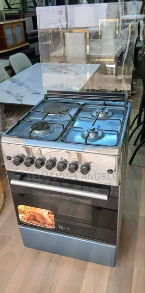New Roch Cooker 60 by 60 Electric and Gas
With Auto Ignition, 3+1.