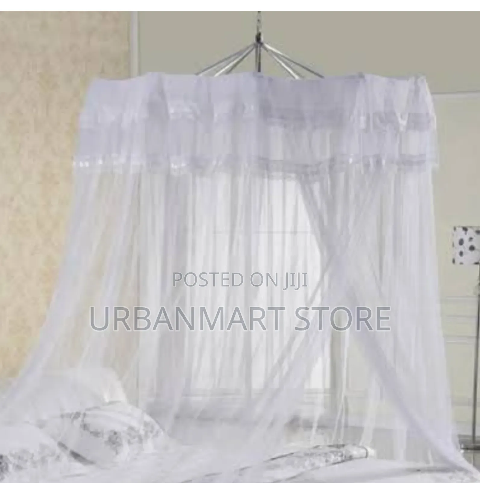 Umbrella Mosquito Net Free Size – Cream White