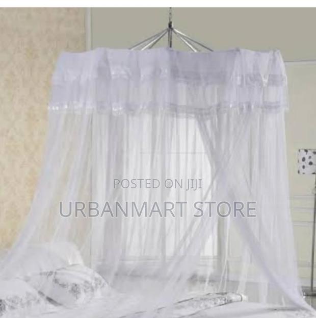 Umbrella Mosquito Net Free Size – Cream White