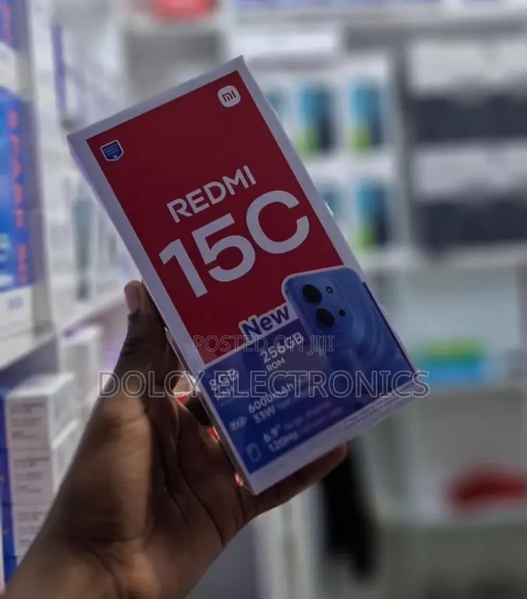 New Xiaomi Redmi 15C 4G 256 GB Black