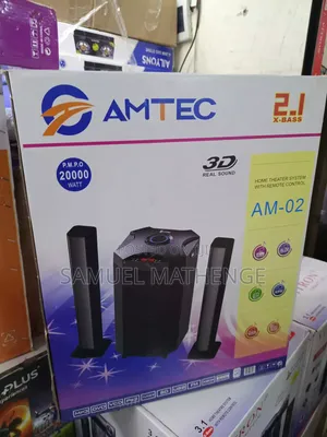 AMTEC AM-02 2.1 Multimedia Home Theater System With FM Radio