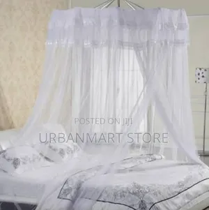 Umbrella Mosquito Net Free Size – Cream White