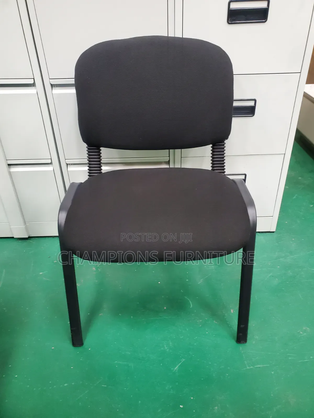 Armless Visitors Chair Witha Bellow Support