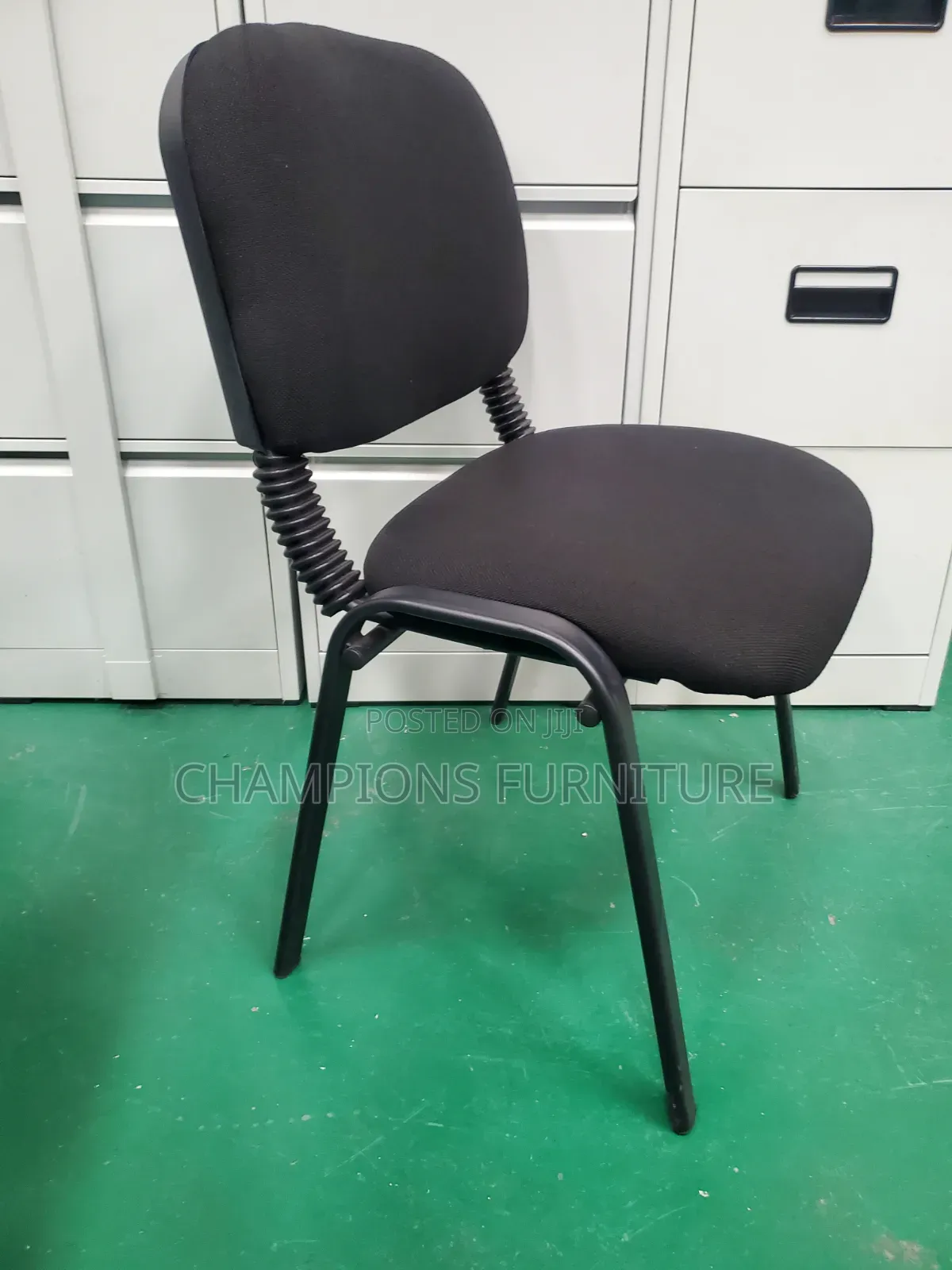 Armless Visitors Chair Witha Bellow Support