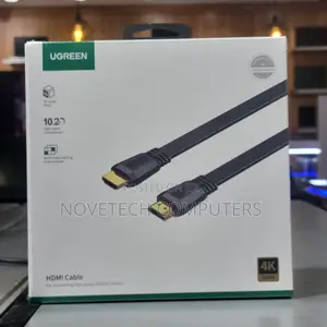 Ugreen Ed015 Hdmi Flat Cable Male to Male 5m-Black