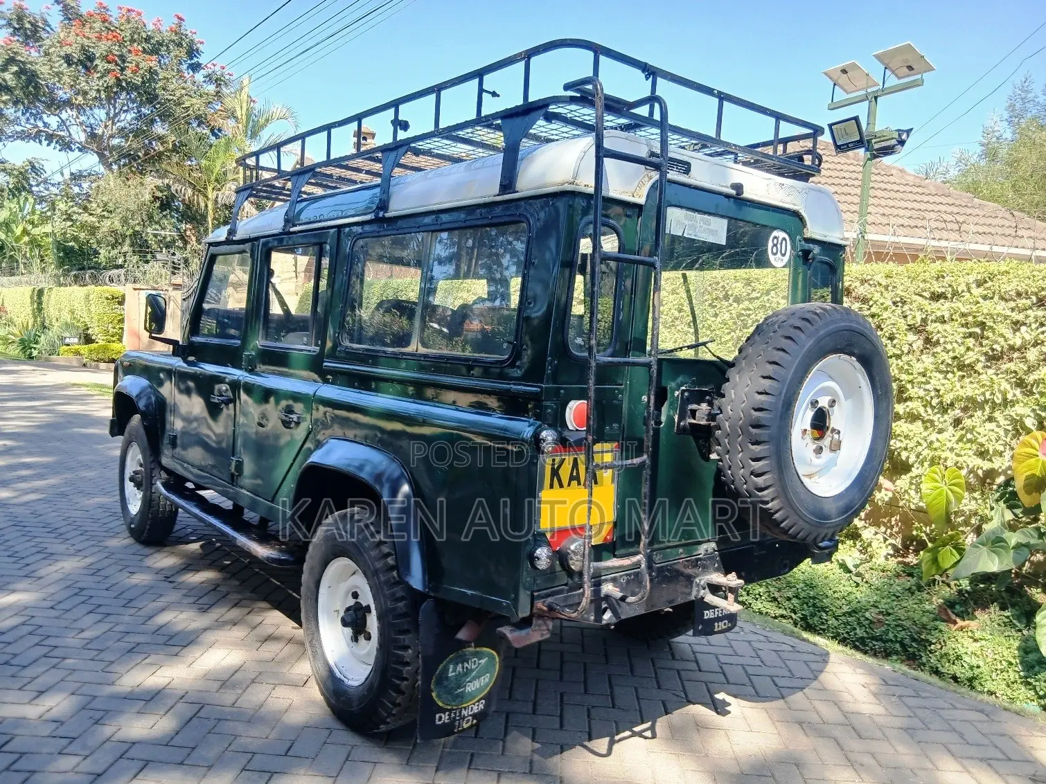 Land Rover Defender 1990 Green