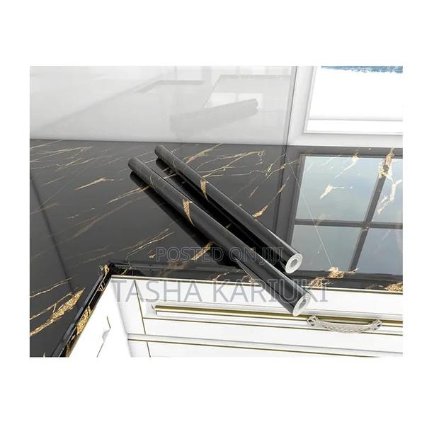 Marble Self-Adhesive Waterproof Wallpaper – 60cm × 5M
