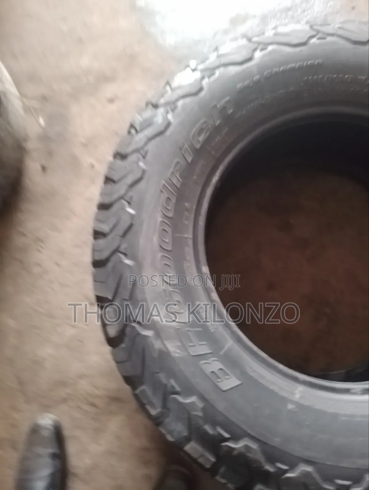285/70r17 BFgoodrich Used Tyres