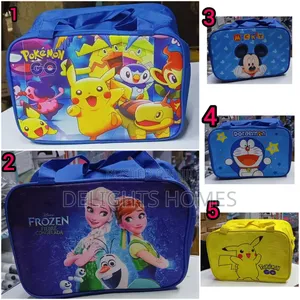 Large Cartoon Lunch Bag With Insulation_esj