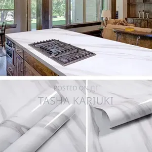 Marble Self-Adhesive Waterproof Wallpaper – 60cm × 5M