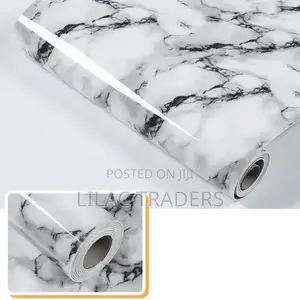 Waterproof Marble Contact Paper – 60cm × 5M