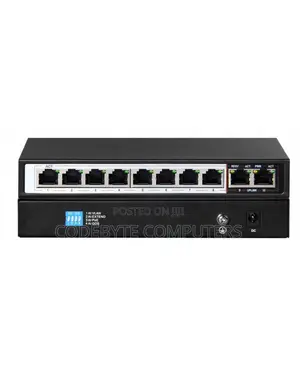 D-Link DES-F1010P-E/B 10-Port Long Range PoE Switch