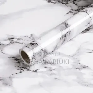 Self-Adhesive Marble Vinyl Wrap – 60cm × 5M Gale