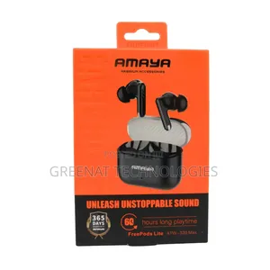 Amaya ATW‐330 Max Black Are True Wireless In‐ear Bluetooth Headphone