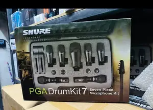 Brand New Shure PGADrumKit 7 – Complete 7-Piece Drum Microphone Set