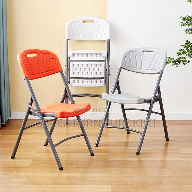 Home Chairs; Camping Foldable Plastic Chair - thumbnail 3